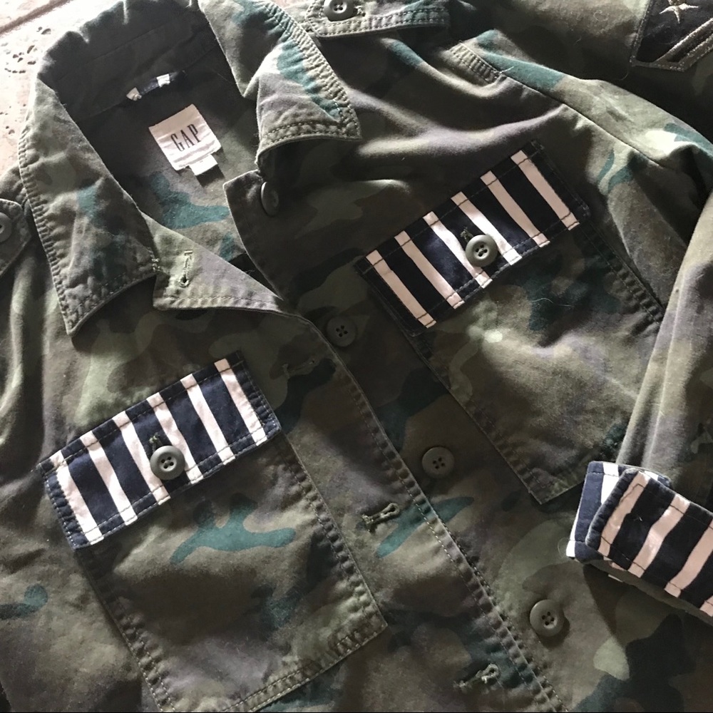 Gap Army Jacket - image 3